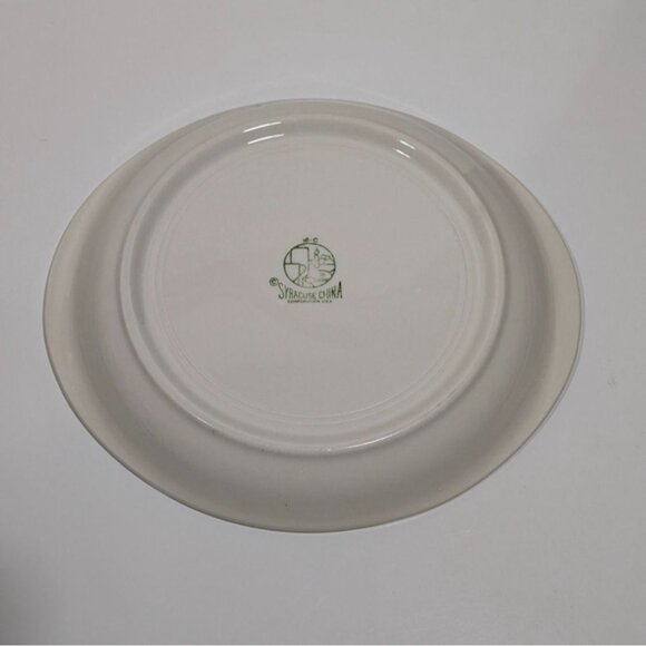 Syracuse China White Oval Plate USA-Made Durable Dinnerware - Picture 7 of 8